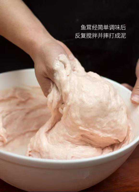 公布正宗墨鱼丸子的手工做法，在家里做上几斤，一家人开开心心