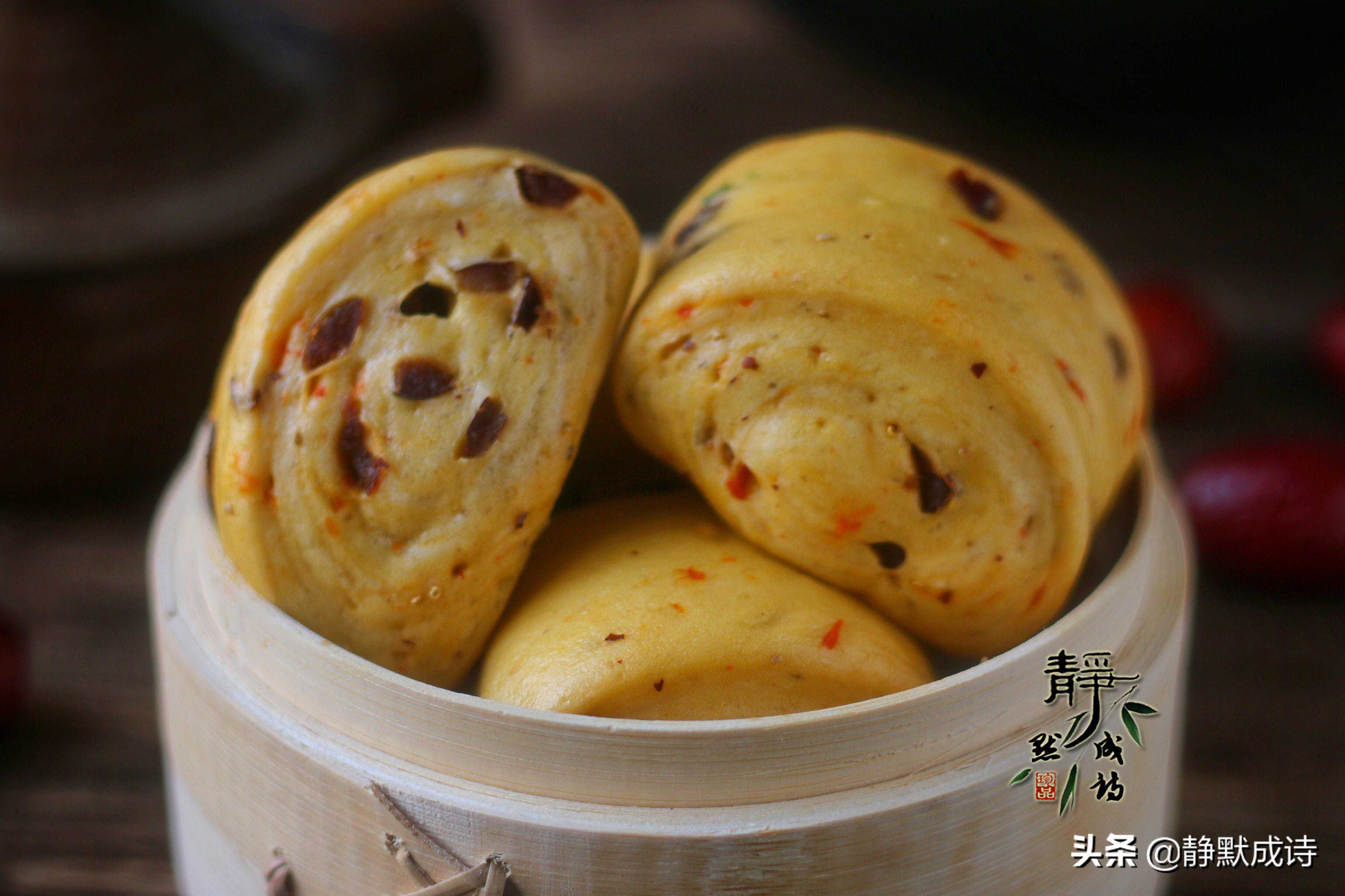 红枣馒头的做法，又软又香又甜，比面包还好吃哦