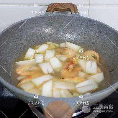 冬瓜虾汤的做法