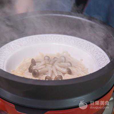 葱油双菇的做法